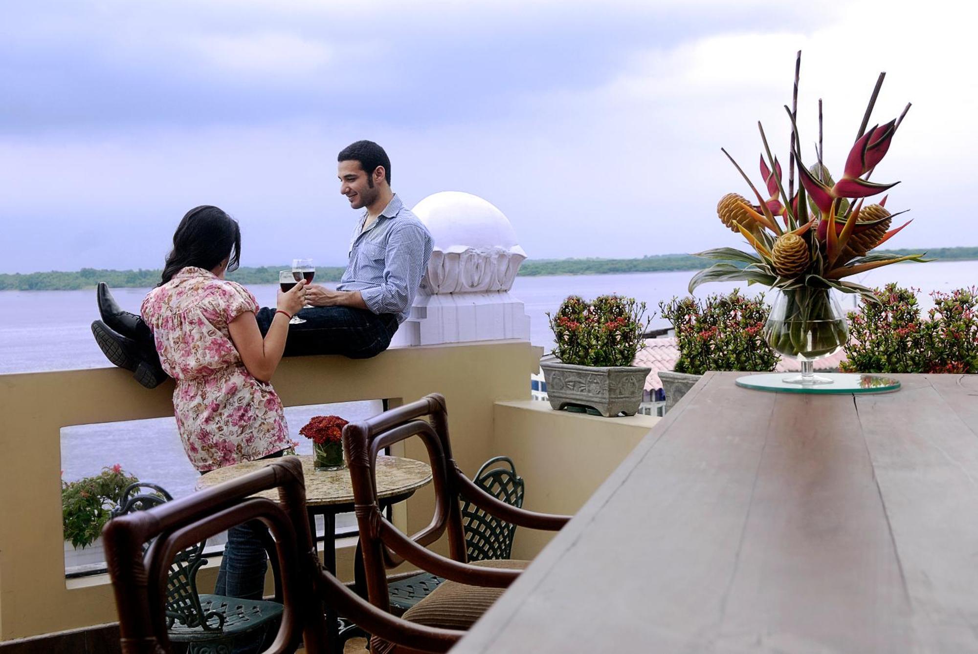 Hotel Boutique Mansion Del Rio Guayaquil Restaurant foto